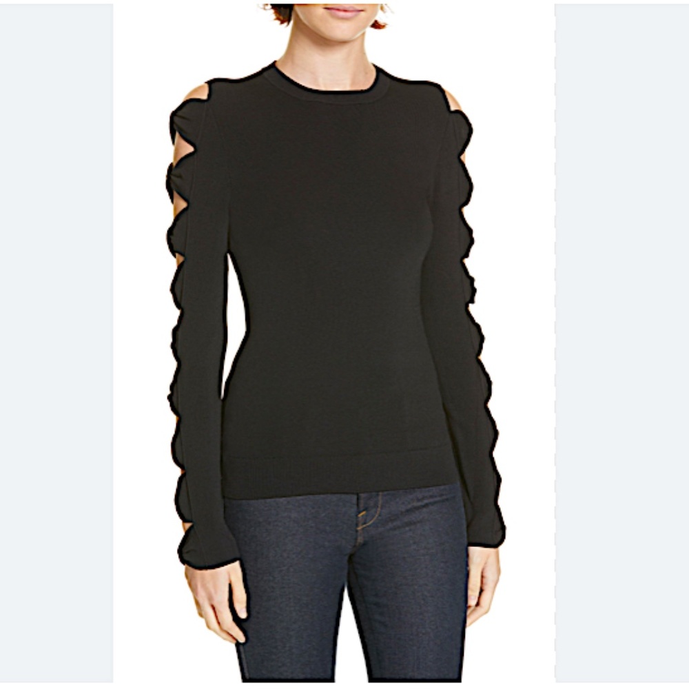 Yonoh Cutout Sleeve Sweater Ted Baker London